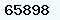 65898